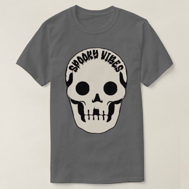 Spooky Vibes2 T-Shirt (Design vorne)