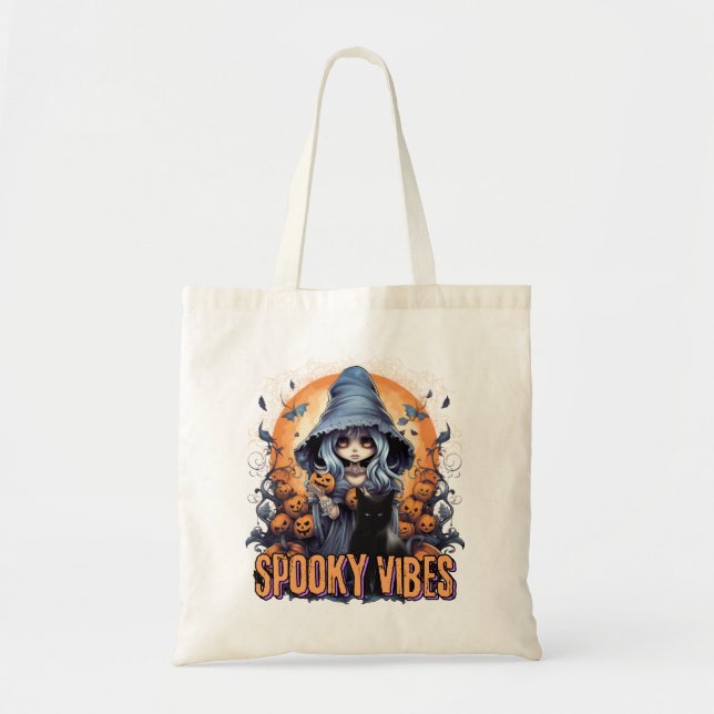 Spooky Vibes 03 Tragetasche (Vorne)