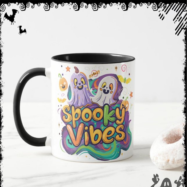 Spooky Vibes | ExDesigner | Halloween Tasse (Von Creator hochgeladen)