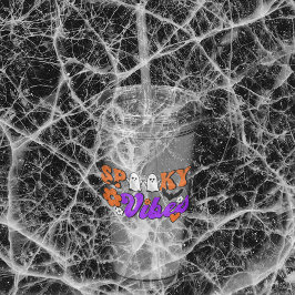 Spooky Vibes Ghosts Acryltrinkbecher