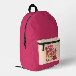 Spooky Vibes - Halloween-Backpack Bedruckter Rucksack