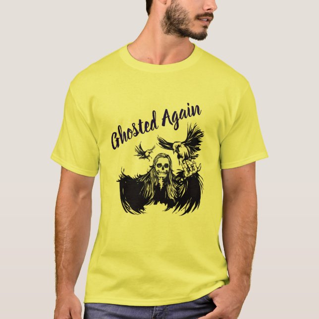 Spooky Vibes – Halloween Design Men’s T-Shirt  Des (Vorderseite)