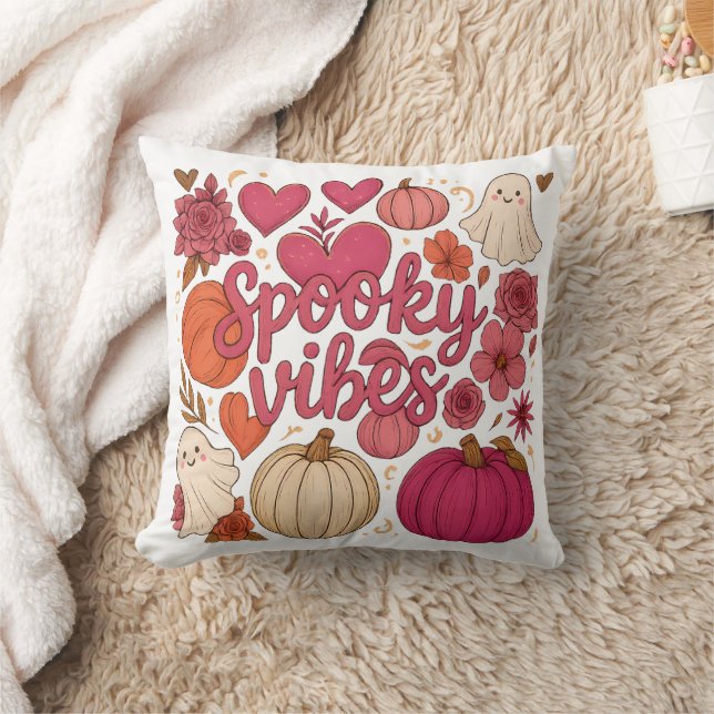 Spooky Vibes — Halloween Kissen (Decke)