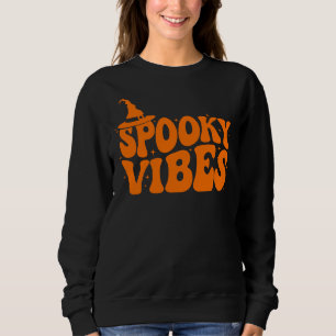 Spooky Vibes, Halloween Women Sweatshirt