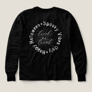 Spooky Vibes nur Familienname Halloween-T - Shirt