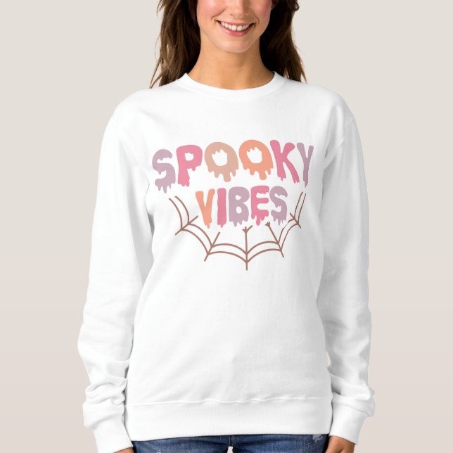 Spooky Vibes Sweatshirt (Vorderseite)
