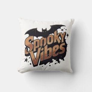 Spooky Vibes T-Shirt Kissen