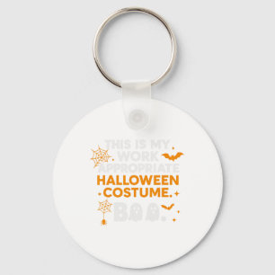 Spooky Vibes Tarot Halloween Ghost Retro Pumpkin Schlüsselanhänger