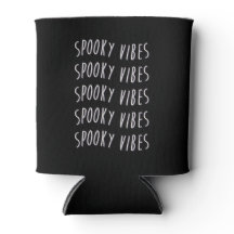 spooky vibes typography