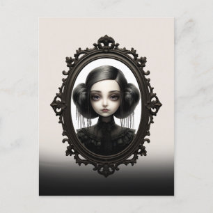 Spooky Viktorianisch Gothic Postkarte