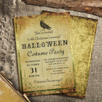 Spooky Vintag Gothic Halloween Costume Party