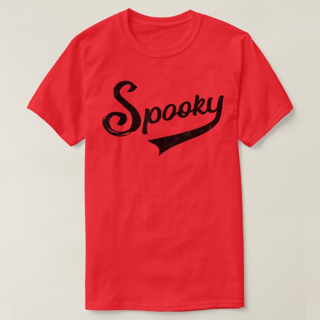 Spooky Vintage Halloween  T-Shirt (Design vorne)