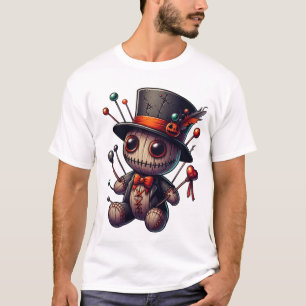 Spooky Voodoo Puppen Magic T-Shirt