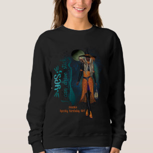 Spooky Witchy 30. Geburtstag Halloween Sweatshirt