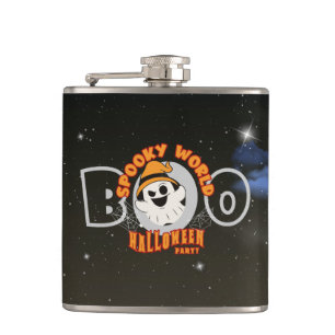 Spooky World Halloween-Party   Flachmann