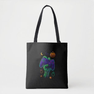 Spooky Zombie Gamer Halloween-Keuchkissen