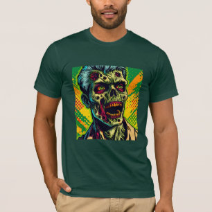 Spooky Zombie Halloween-Party T-Shirt