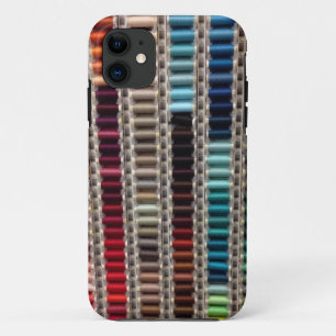 Spools von Nähthread Quilter Seamstress Fall Case-Mate iPhone Hülle