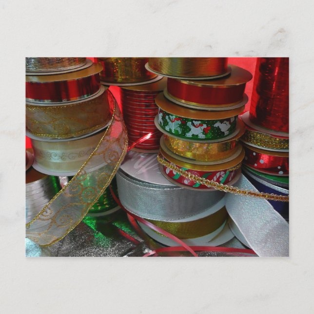 Spools von Weihnachten Weihnachtsfeiertag Rot und  (Vorderseite)