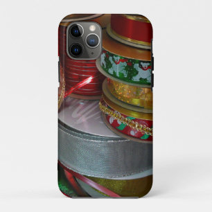 Spools von Weihnachten Weihnachtsfeiertag Rot und Case-Mate iPhone Hülle
