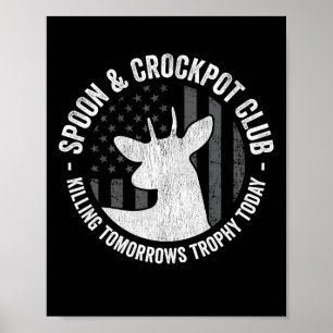 Spoon and Crockpot Club Funny Dealer Jäger Poster