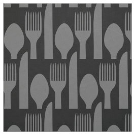Spoon Knife Fork Graphic Stoff