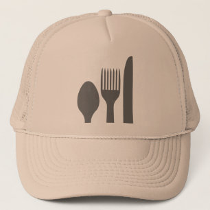 Spoon Knife Fork Graphic Truckerkappe