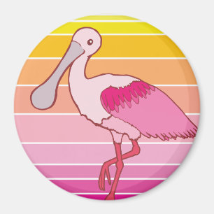 Spoonbill Magnet