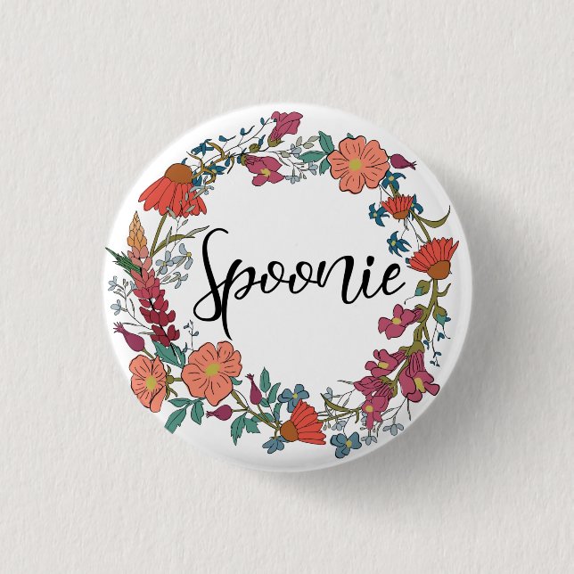 Spoonie Button (Vorderseite)