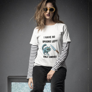 Spoonie gigt Spoon Theory Chronic Pain Krieger T-Shirt