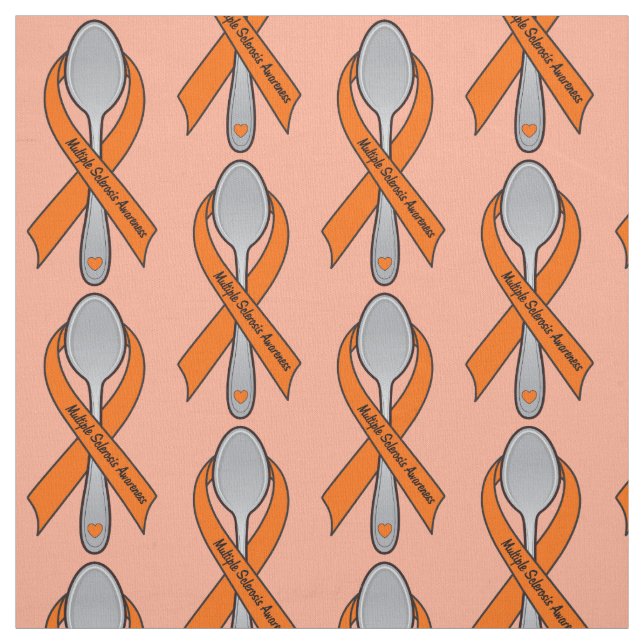 Spoonie Leben: Heilungs-multiple Sklerose! Stoff (Muster)