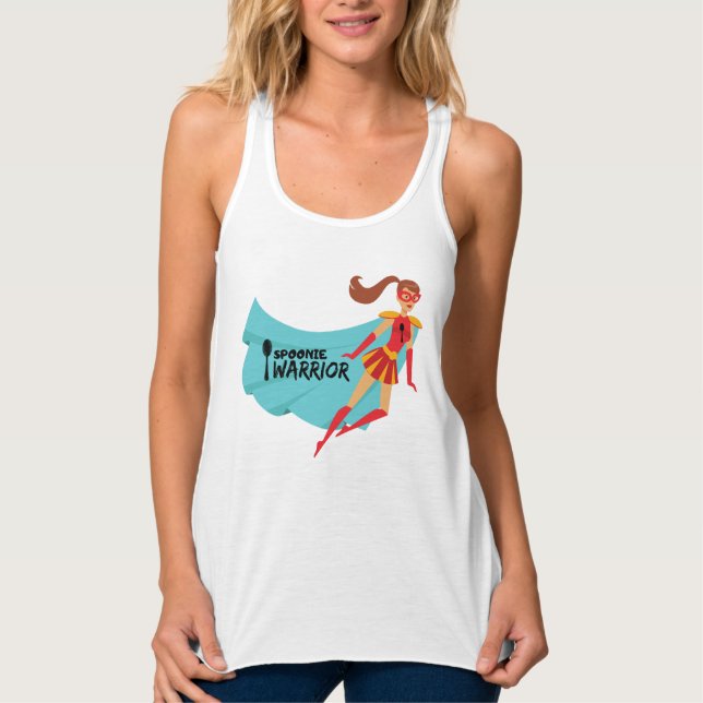 Spoonie Warrior Tank Top (Vorderseite)
