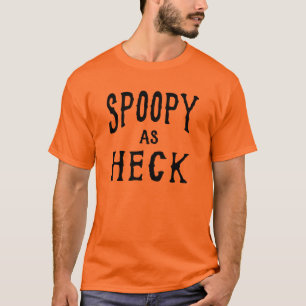 Spoopy als Heck-Halloween-Spaß T-Shirt