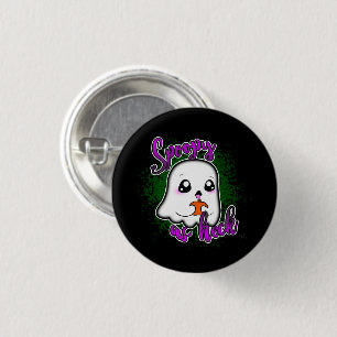 Spoopy als Mist-Knopf Button