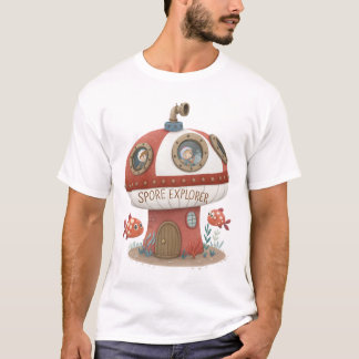 Spore Explorer - Steampunk Toadstool U-Boot T-S T-Shirt