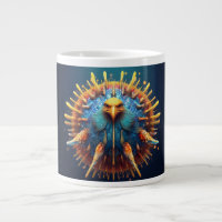 Spore Vogel mit blauem Federoutfit