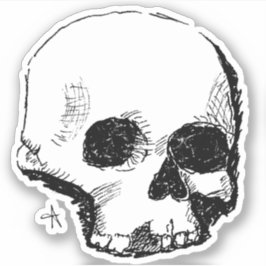 Sporenschädel Aufkleber