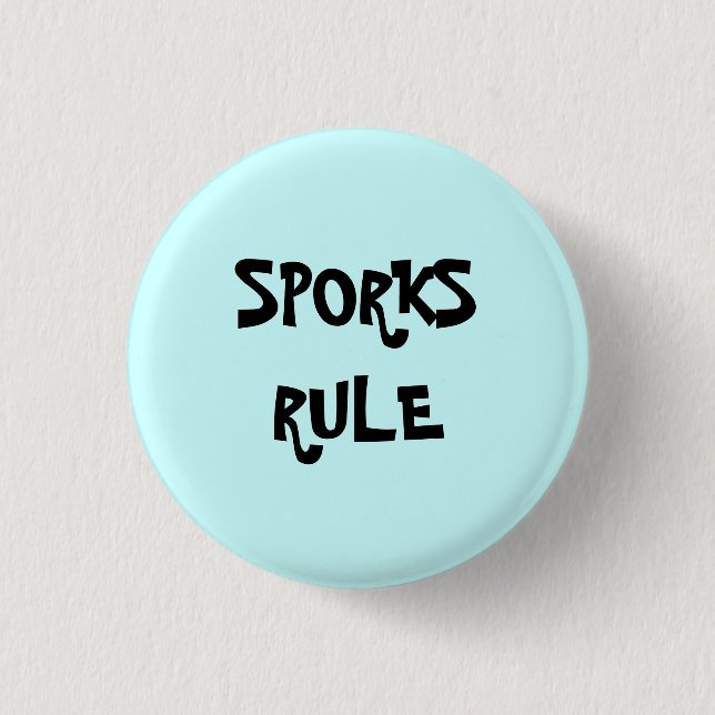 SPORKS-REGELN BUTTON (Vorderseite)