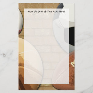 Sport Al-Star, Basketball/Fußball/Fußball Briefpapier