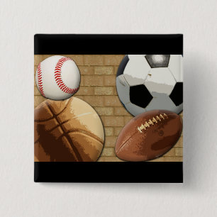 Sport Al-Stern, Basketball/Fußball/Fußball Button