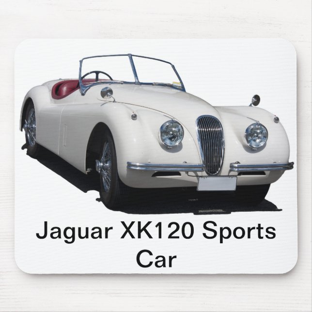 Sport-Auto Jaguars XK120 Mousepad (Vorne)