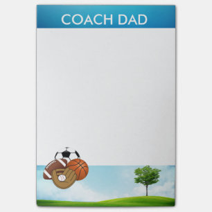 Sport-Bälle Posten-it® Anmerkungen Post-it Klebezettel