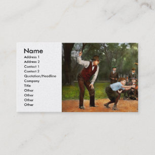 Sport - Baseball - Angriff 1921 Visitenkarte