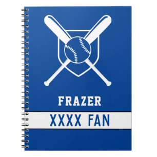 Sport-Baseball-Fan EDITABLE SPORT FARBEN, Notizblock