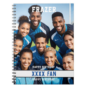 Sport-Baseball-Fan EDITABLE SPORT FARBEN, Notizblock