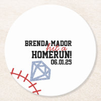 Sport Baseball Homerun Glitter Brautparty 