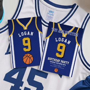 Sport Basketball Einladung zum Geburtstag