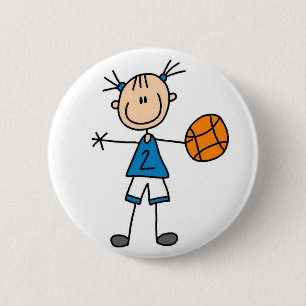 Sport-Basketball-Knopf Button