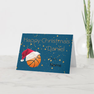 Sport Basketball Weihnachten Personalisiert