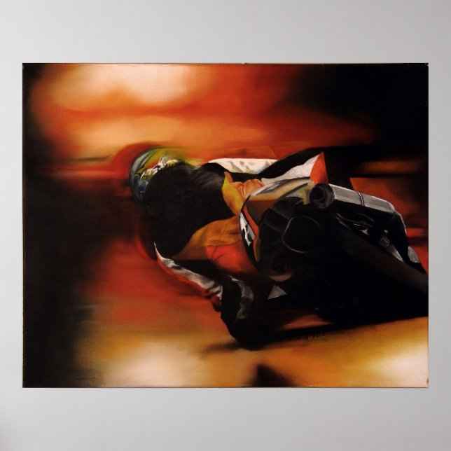 Sport Bike Print Poster (Vorne)